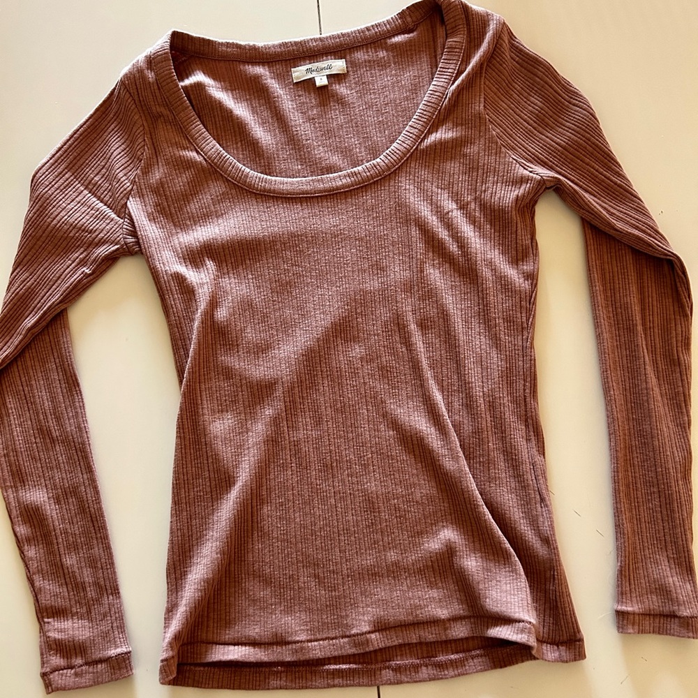 Madewell Swoop Neck Shirt